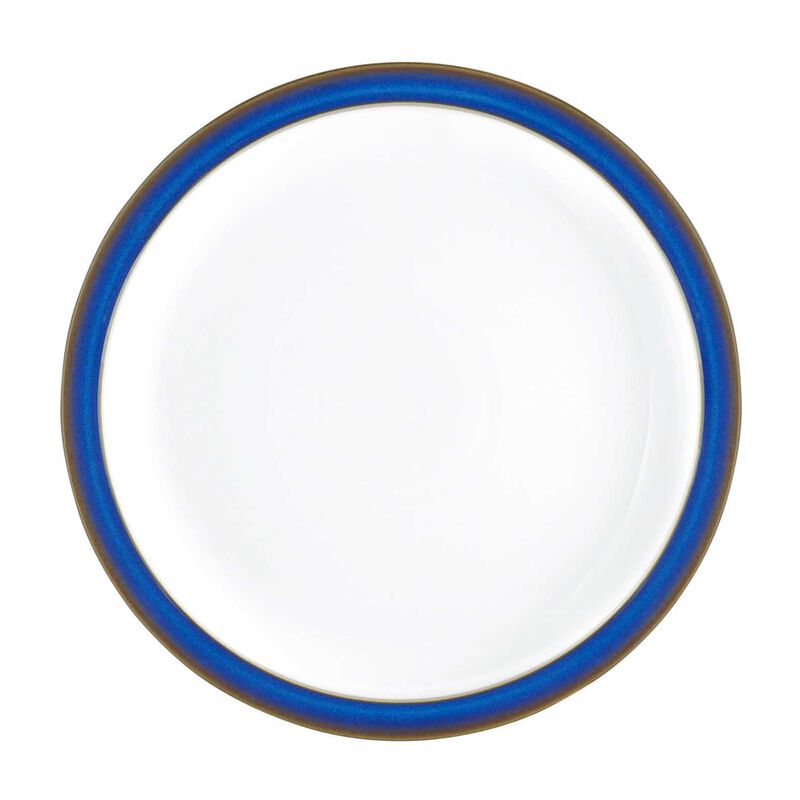 Denby Imperial Blue Coupe Dinner Plate 26cm image number 1